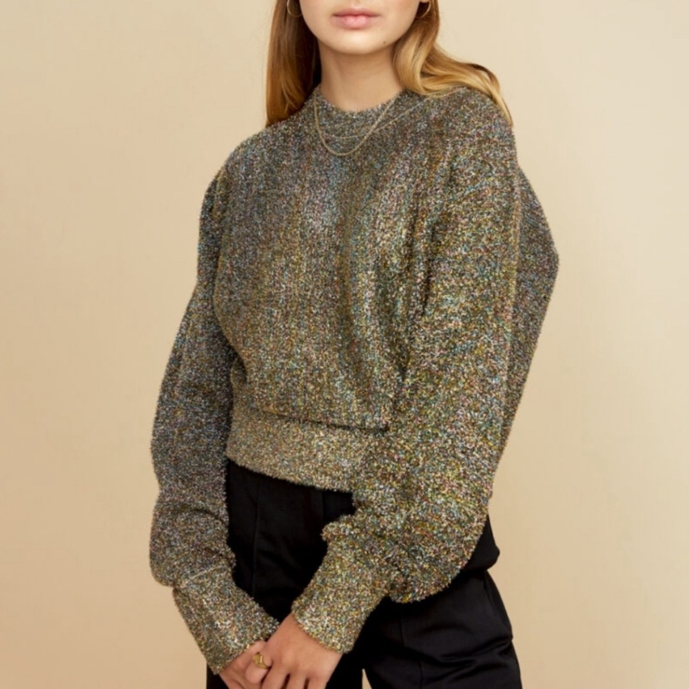 Les Coyotes Nori glittery sweater 12